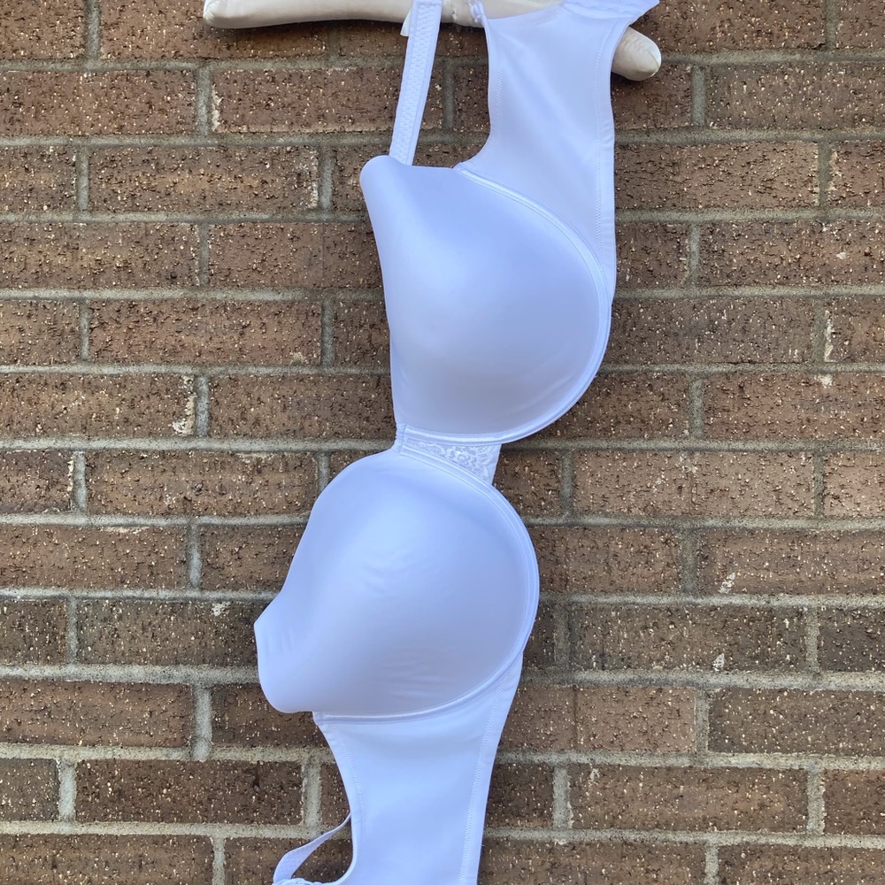 Vanity Fair, White Beauty Back Underwire Bra, 42H